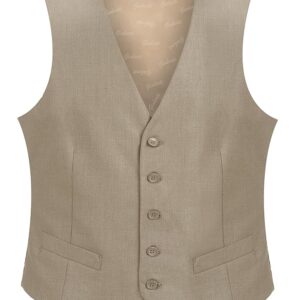 Gioberti Males’s Formal Go well with Vest Appropriate for Enterprise or Informal Put on